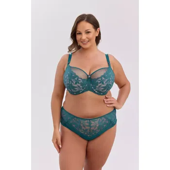 Dámské spodní prádlo Poloměkká podprsenka Gaia BSM 1354 Melanie Maxi zelená 75K