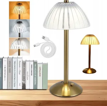 Lampička DOTYKOWA LAMPA STOŁOWA 3W LED SE 3 REŽIMY SVĚTLA PRO KOLEJ