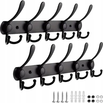 Věšák Stojací věšák nerezová ocel Bedee černý