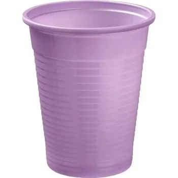Jednorázové nádobí Akzenta Top Cups Lilac plastové jednorázové kelímky 50 ks