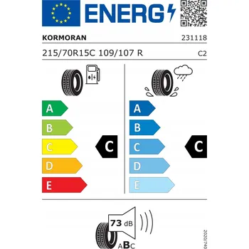 Letní pneumatika Kormoran Cargospeedevo 215/70R15 109/107 R zesílená (C)
