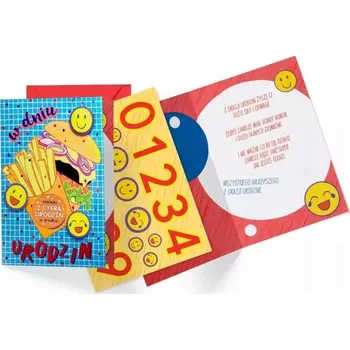 Přání B6 K narozeninám s Vyměnitelnými číslicemi