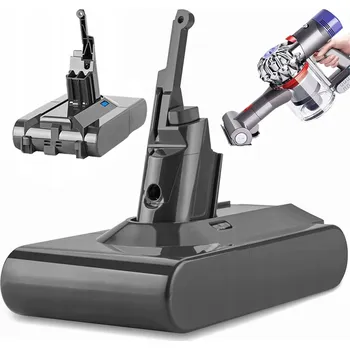 21,6V 4600mAh Náhradní BATERIE pro Dyson V8 Allergy s prodlouženou životností