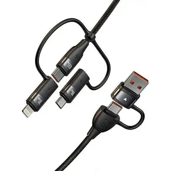 Datový kabel Kabel Usams USB - USB typ C 2 m černý