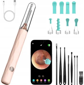 OTOSKOP SMART KAMERA WIFI ČIŠTĚNÍ UŠÍ MAZ APLIKACE HD ENDOSKOP