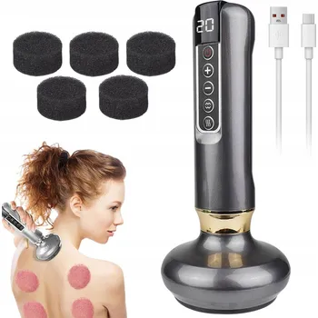 Guasha s Funkcí Infračerveného Ohřevu Masážní Přístroj na Tělo, Žaludek a Dělohu