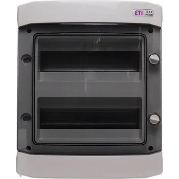 Rozvaděč ETI rozvodnice ECH24PT-s povrchová 2x12 modulů IP65 vodotěsná pro fotovoltaiku (PV)