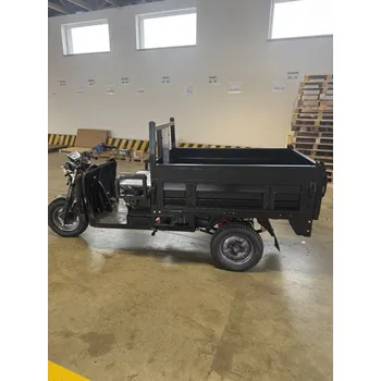 Elektromobilita Pracovní tříkolka Rikša Cargo Sunway E-JB150Z (72V, 58Ah - až 3900W) - elektrická nákladní tříkolka - elektrická korba černá Barva: Černá