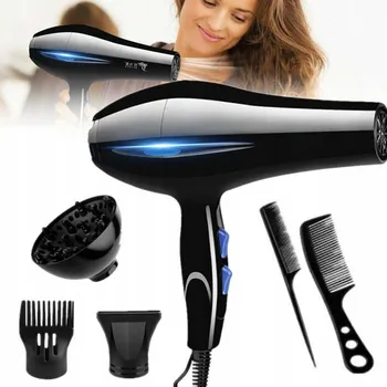 Fén Fén na vlasy s difuzérem, ionizací a vysokým výkonem Tryska Studený Vzduch
