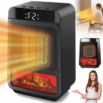 Přímotop Teplovzdušný ventilátor Bedee 1000 W černý
