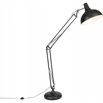 Stojací lampa Stojací lampa QAZQA hobby fl E27 7 W černá