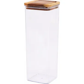 Dóza na potraviny Zavařovací Sklenice na skladování potravin, těstoviny, čaj, káva, vzduchotěsná, vysoká, 1.8 l