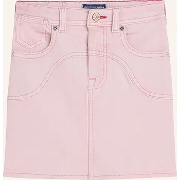Dámská sukně Scotch & Soda Dívčí Džínová Sukně, světle růžová, 152