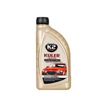 Náplň do chladiče a ostřikovače K2 KULER G12/G12+ ČERVENÁ koncentrát 1 l