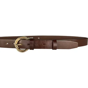 Opasek PENNY BELTS Kožený opasek 30-194Z-506 hnědý - 80 cm