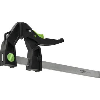 Truhlářská svěrka Svěrka rychloupínací, ráčnová, 100X600mm, STALCO PERFECT