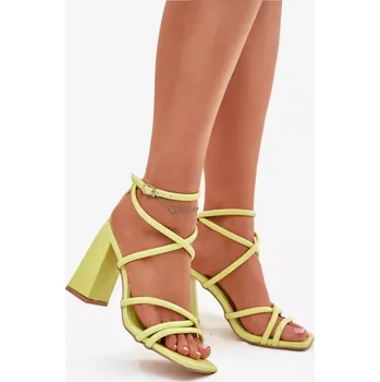 Dámské sandále Sandály na podpatku model 213921 Step in style 36