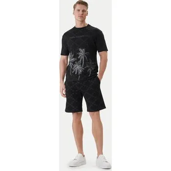 Pánské kraťasy KARL LAGERFELD Sportovní kraťasy 705076 562952 Černá Regular Fit 3XL