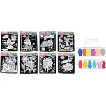 Wiky Kreativní set velvet - barvy + 6ks tyčinek