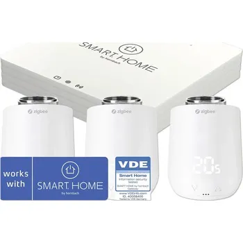 Startovací sada topení SMART HOME by hornbach V2 včetně gateway a 3x termostat Eurotronic Comet Zigbee