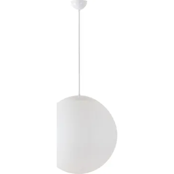 OSMONT ADR45336 ADRIA P4 závěsné skleněné svítidlo bílá IP40 40W E27 HF