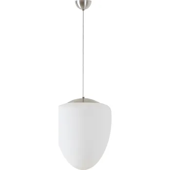 OSMONT ASTRA S závěsné skleněné svítidlo kartáčovaná nerez / bílá IP40 4000 K 27W LED - OSMONT OS AST60942