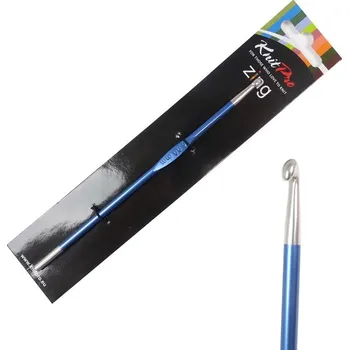 Nástroj na niť a příze Kovový háček Zing KnitPro 4 mm