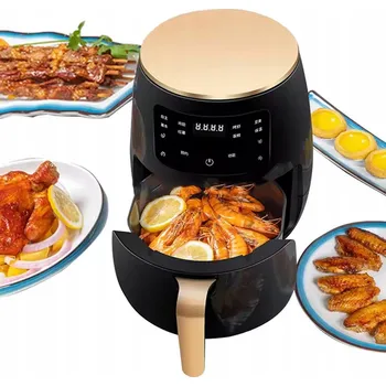 fritéza Horkovzdušná fritéza Bedee 6 l, 2400 W s automatickými programy