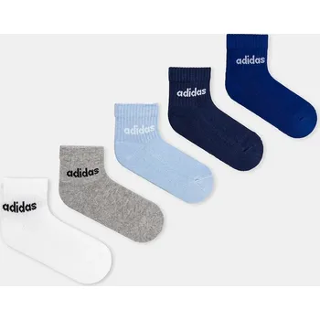 Pánské oblečení Dětské ponožky adidas Performance 5-pack JF8542 modrá 55X, vel. 28/30