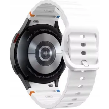 Řemínek na hodinky Řemínek RZAKcesoria pro Samsung 20mm bílý