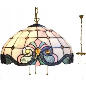 Růžový lustr ELECTRA Ø40 3*E27