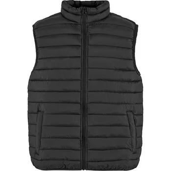 Pánská vesta New Morning Studios Pánská prošívaná vesta NM033 Black XXL