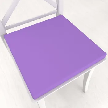 Podsedák Čtvercový podsedák Rongo RG-038 Světle fialový - 38x38x3 cm