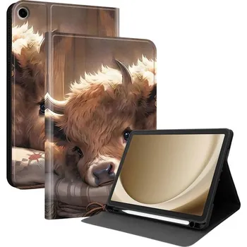 Pouzdro na tablet VSECHNONAMOBIL 133258 ART Zaklápěcí pouzdro pro Samsung Galaxy Tab A9+ / Galaxy Tab A11+ CALF