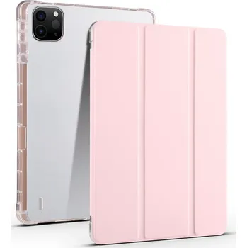 Pouzdro na tablet VSECHNONAMOBIL 76574 CRYSTAL Zaklápěcí pouzdro Apple iPad Air 11 2024 světle růžové