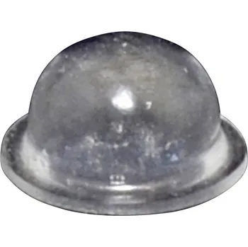 TOOLCRAFT PD2055C podstavná nožka přístrojová samolepicí, kulatá transparentní (Ø x v) 9.6 mm x 5.4 mm 1 ks