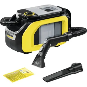 Vysavač Tepovač Kärcher SE 3 Compact Home Floor 1.081-538.0, včetně hubice na čalounění, štěrbinové hubice a čističe koberců RM 519 100 ml