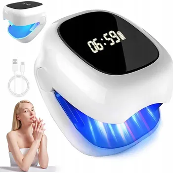 Lampička UV lampa Bedee lampa uv do paznokci mini 0 W bílá