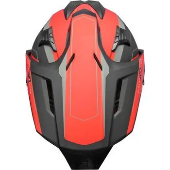 Helma na motorku Kšilt Astone Cross Tourer Adventure černo/červený - uni