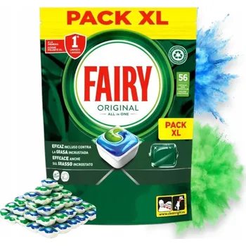 Tableta do myčky FAIRY ORIGINÁLNÍ TABLETY DO MYČKY VŠE v jednom 56 TABLET