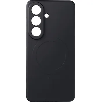 Náhradní kryt pro mobilní telefon Kryt Silikonové kryt Mag Cover s MagSafe Samsung Galaxy S26 Black