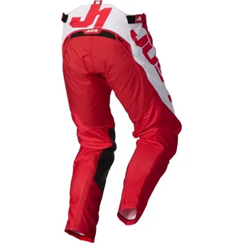 Moto kalhoty Moto kalhoty Just1 J-Force Vertigo červeno/bílé - 36