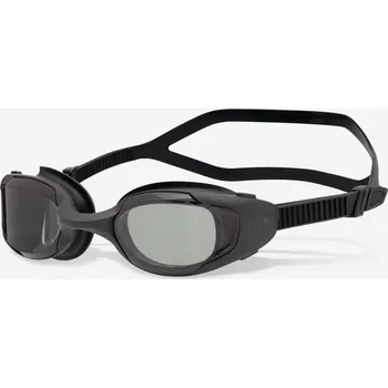 Plavecké brýle DECATHLON Plavecké brýle Spirit s kouřovými skly ČERNÁ