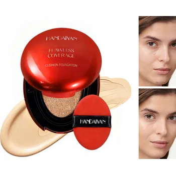 Make-up Tekutý Podkladová Báze s Houbičkou na obličej krém cushion dlouhotrvající krycí glass skin 02