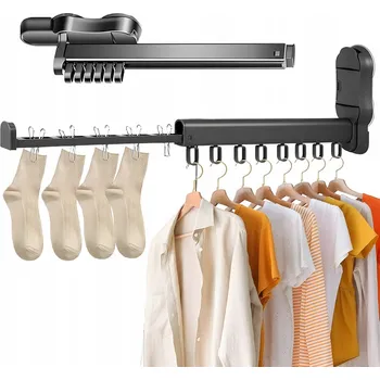 Sušák na prádlo SUŠÁK NA PRÁDLO VĚŠÁK NA Prádlo Rozkládací nástěnný na zeď