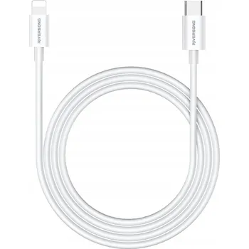 Datový kabel Kabel Riversong USB-C - Apple Lightning 1 m, vícebarevný