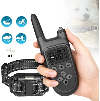 Obojek pro psa Materiálový obojek proti štěkání pro psy Bedee vel. M/L