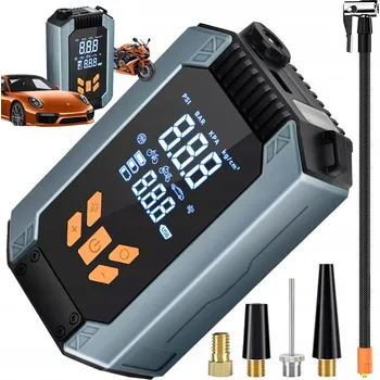 IP kamera VZDUCHOVÁ PUMPA 4000MAH LCD 150 PSI PRO AUTO, MOTORKU, KOLO A MÍČE