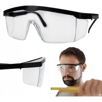 ochranné brýle Ochranné brýle Vergionic polykarbonátové čiré s nastavitelnými stranicemi