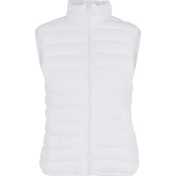 Dámská vesta New Morning Studios Dámská prošívaná vesta NM032 White S